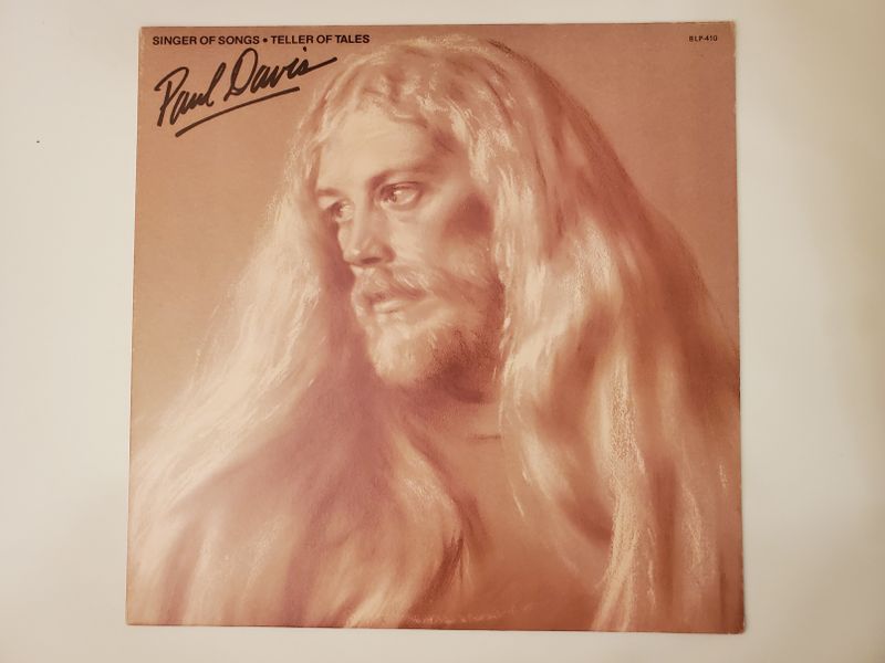 Paul Davis Singer of Songs: Teller of Tales vinyl record